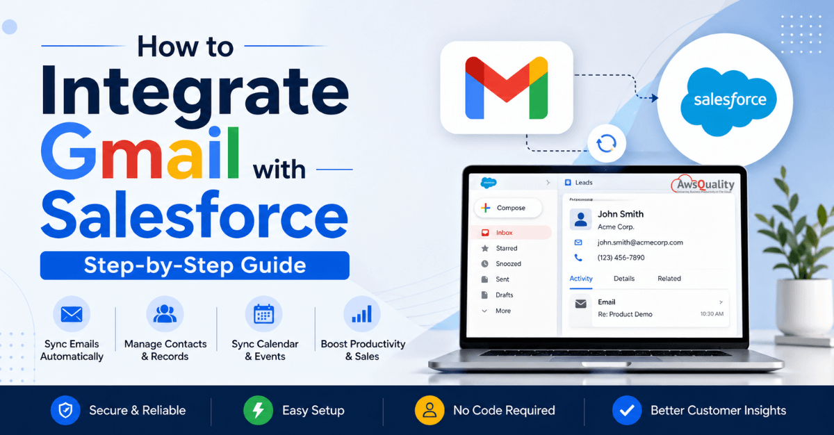 How to Integrate Gmail with Salesforce (Step-by-Step Guide)