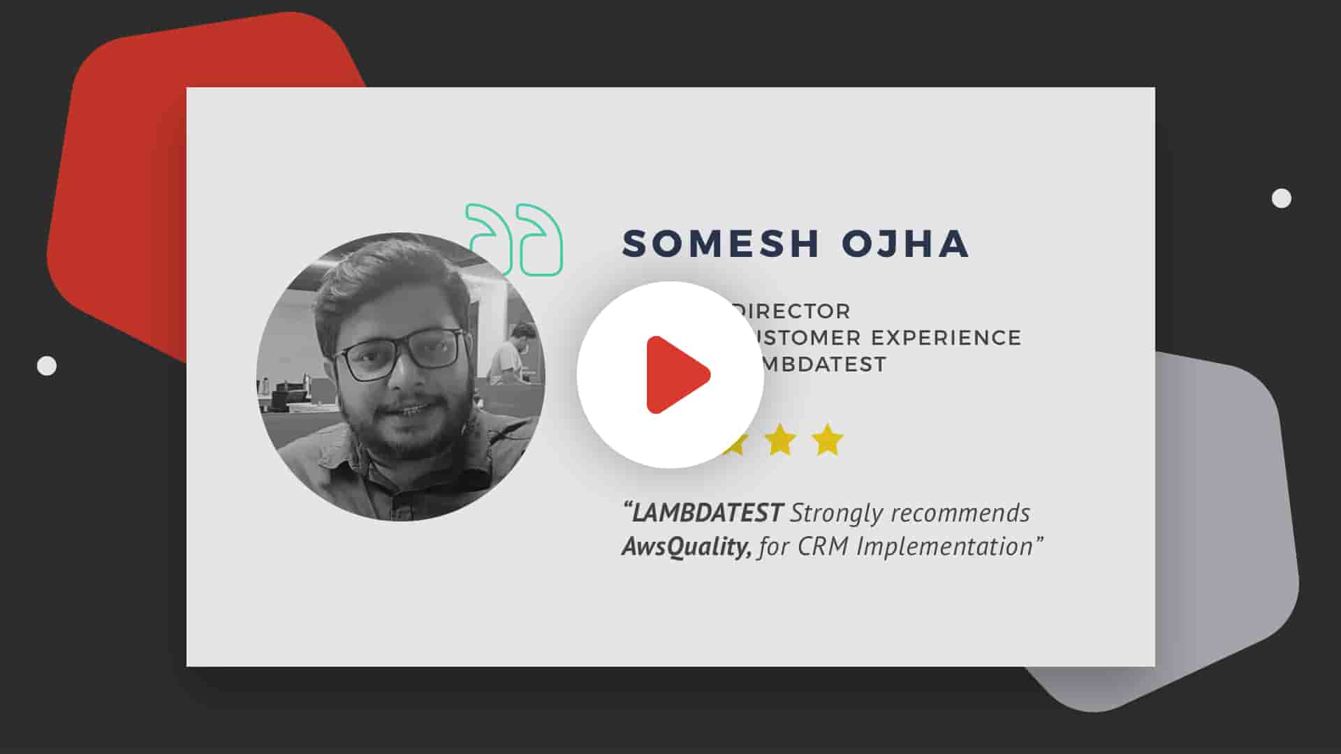 Client Testimonial Salesforce Development