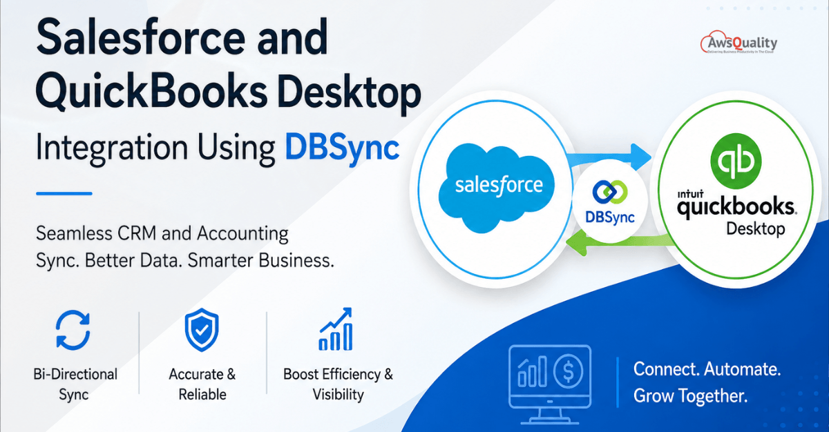 Salesforce and Quickbooks Desktop Integration Using DBSync