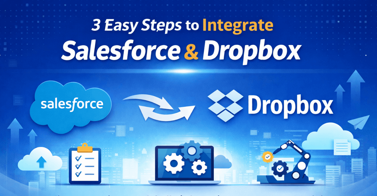 3 Easy Steps to Integrate Salesforce and Dropbox