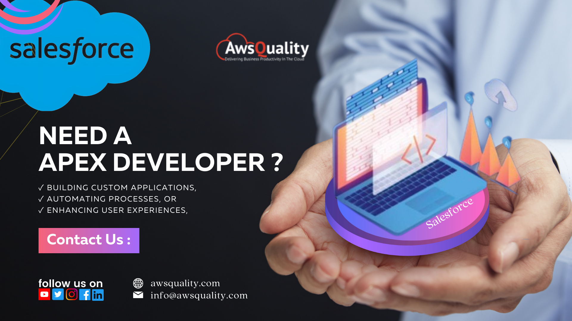 hire Apex developers for custom solutions