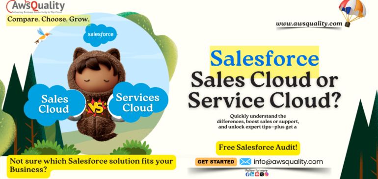 Salesforce Sales Cloud vs Service Cloud: Key Differences & Benefits