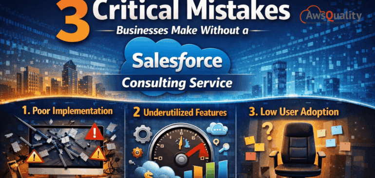 3 Critical Mistakes Businesses Make Without a Salesforce Consulting Service (And How to Avoid Them)