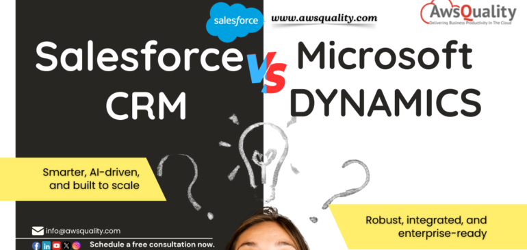 Salesforce CRM Solutions vs. Microsoft Dynamics: The 2025 Comparison