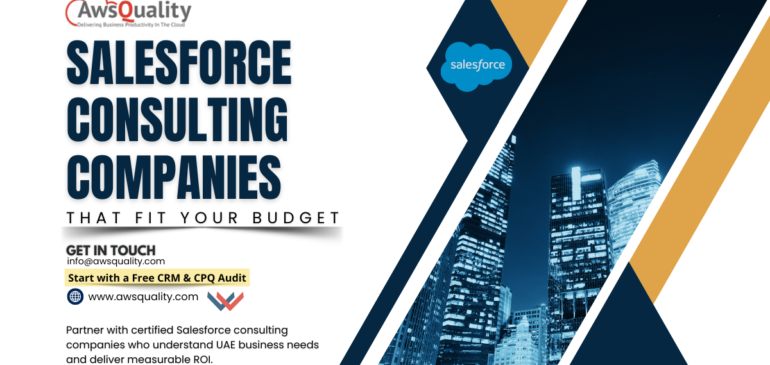 Choosing Salesforce Consulting Companies that Fit Your Budget