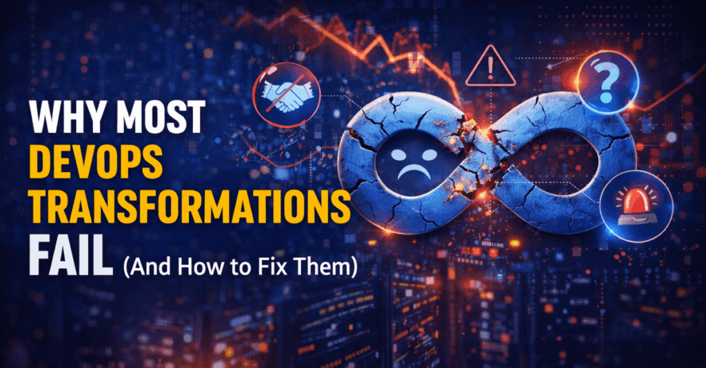 Why Most DevOps Transformations Fail (And How to Fix Them)