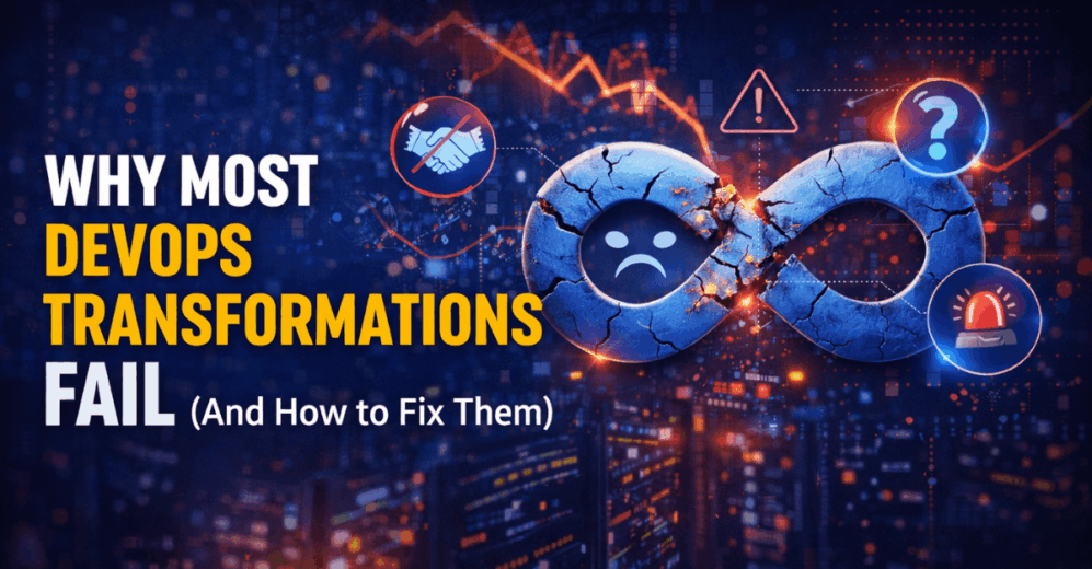Why Most DevOps Transformations Fail (And How to Fix Them)