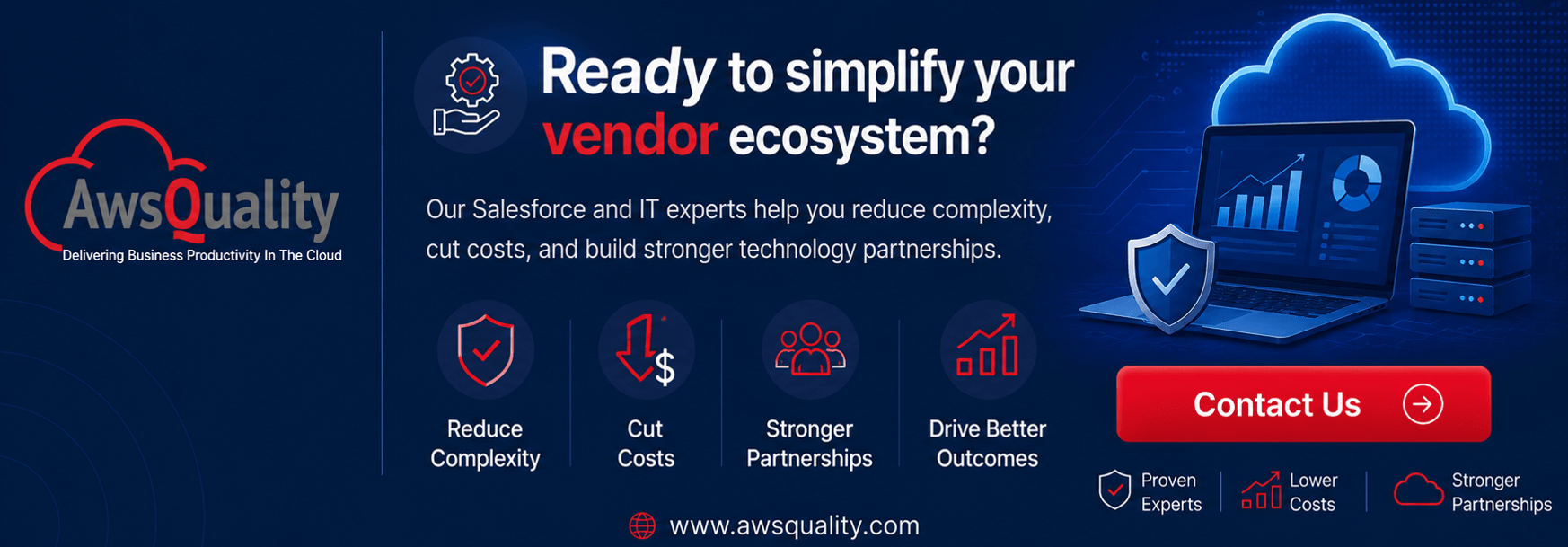 AwsQuality solution for IT vendor consolidation
