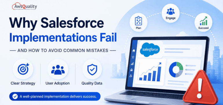 Why Salesforce implementations fail — and how to avoid common mistakes