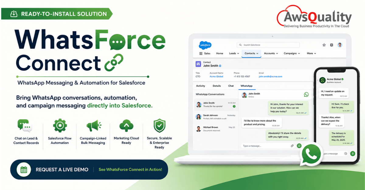 WhatsForce Connect by AwsQuality