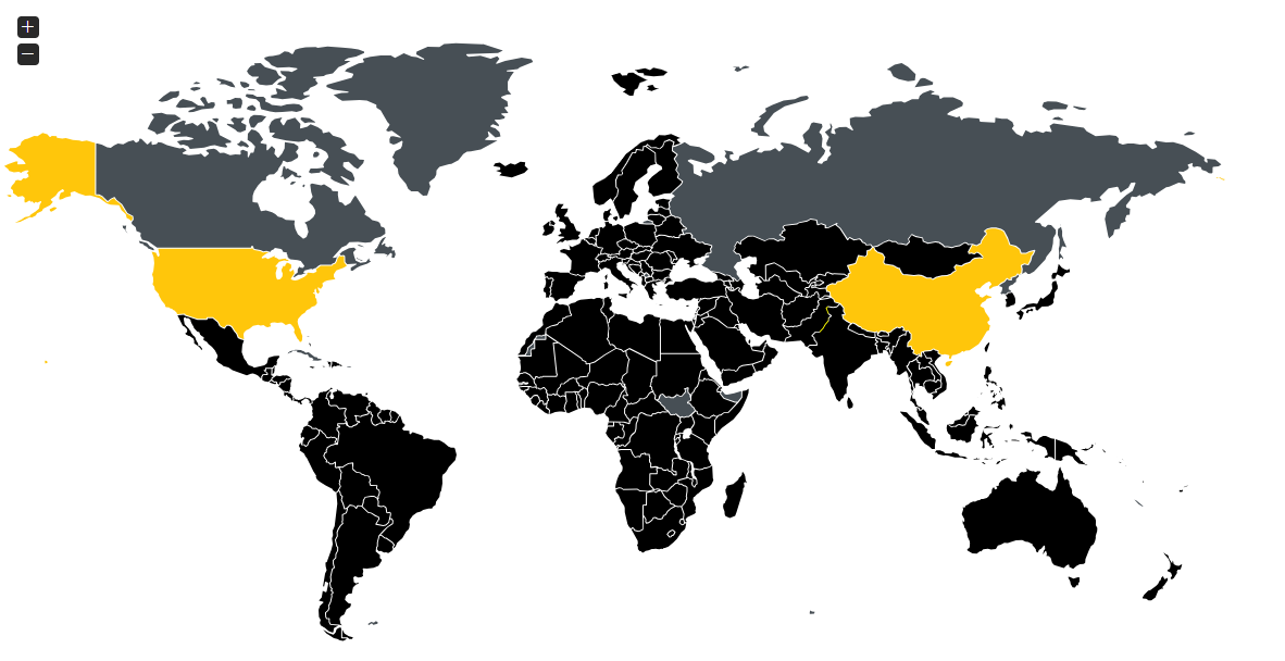 Regional Visualization map
